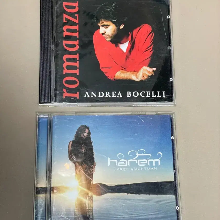 [BUNJANG] Andrea Bocelli Romanza & Sarah Brightman Harem CD Set / CD 2세트 안드레아 보첼리 로만자 / 사라 브라이트만 HAREM