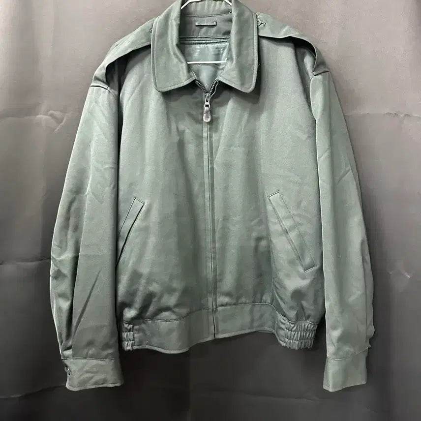 [BUNJANG] Military Blouson Swingtop Jacket / 국내 밀리터리 블루종 스윙탑 자켓