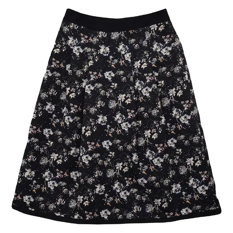 [BUNJANG] It Misha Flower Black Skirt Size 67-88 / 잇 미샤 플라워 블랙 스커트 67-88
