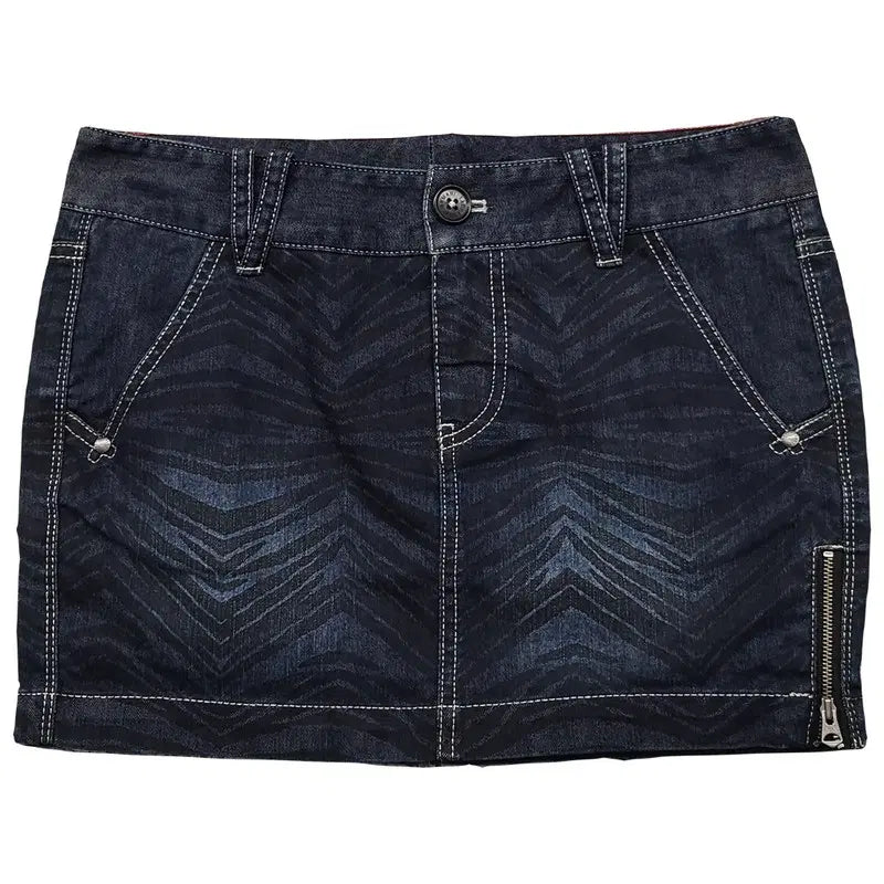 [BUNJANG] Armani Exchange Washed Denim Skirt / 알마니익스체인지 빈티지 워싱 데님 스커트 6
