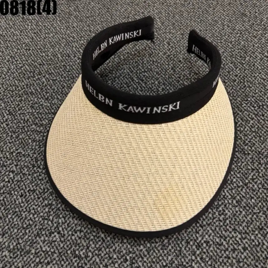 [BUNJANG] HELEN KAMINSKI Raffia Sun Visor 0818 / HELBN KAWINSKI 라피아 썬바이저 0818