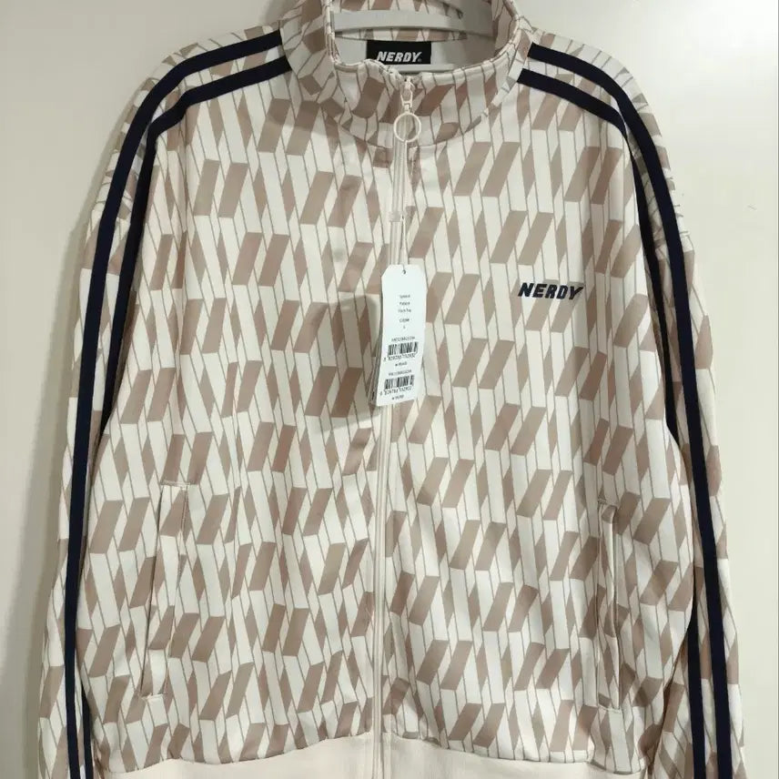 [BUNJANG] NERDY Oversized Jersey Zip-Up Tracksuit (Unused) / 미사용 S 널디 오버핏 져지집업 트레이닝복