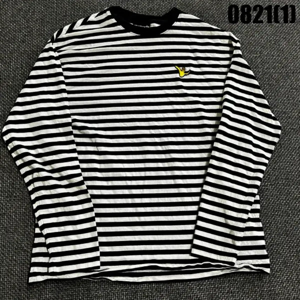 [BUNJANG] Mark Gonzales Striped Long Sleeve T-Shirt / 마크 곤잘레스 긴팔 티셔츠