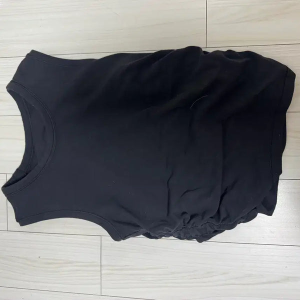 [BUNJANG] Lululemon Sleeveless Tank Top Black / 룰루레몬 블랙 민소매