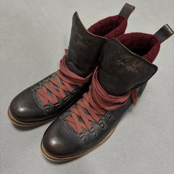 [BUNJANG] Panicalle Italian Leather Boots Size 260-265 / 빠니깔레 이탈리안 레더 워커 260-265사이즈