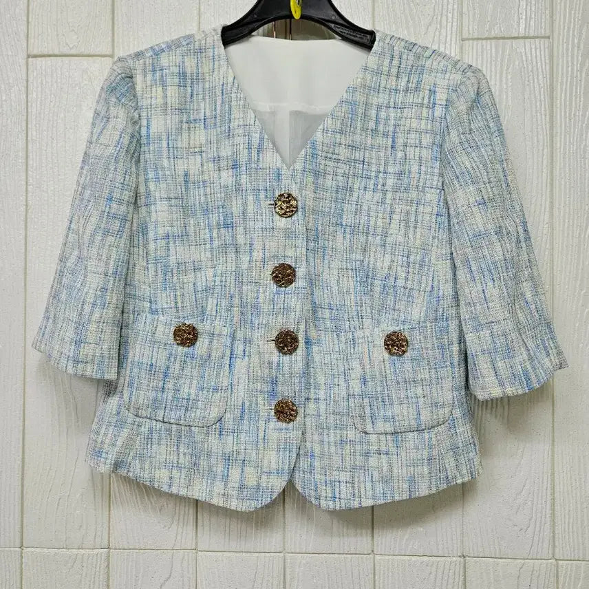 [BUNJANG] Summer Tweed Jacket / 여름트위드