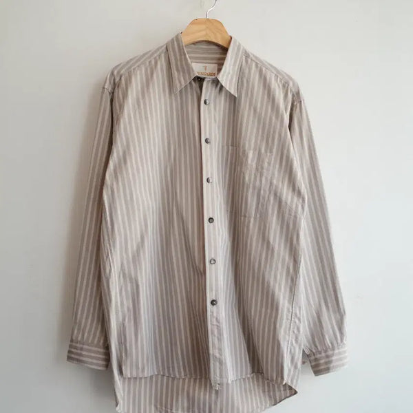 [BUNJANG] TRUSSARDI Patterned Embroidered Cotton Shirt / TRUSSARDI 트루사르디 패턴 셔츠