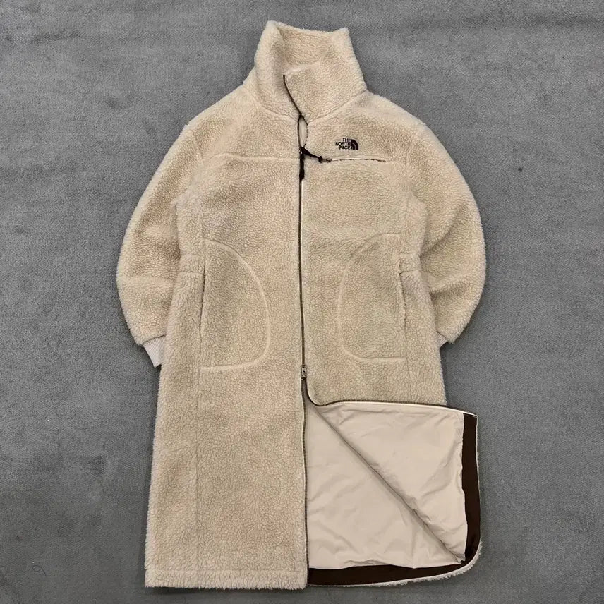 [BUNJANG] The North Face 95 Fleece Long Coat / 95 노스페이스 플리스 롱 코트