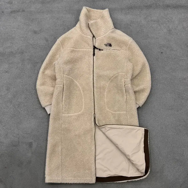 [BUNJANG] The North Face 95 Fleece Long Coat / 95 노스페이스 플리스 롱 코트