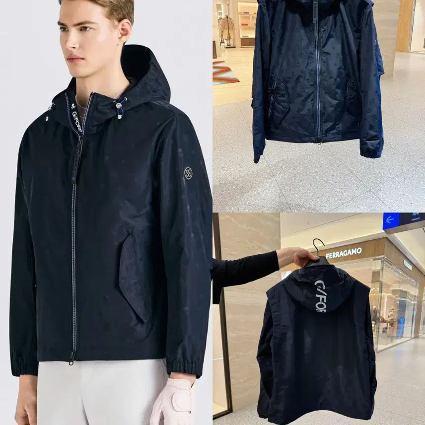 [BUNJANG] G/FORE Men's G-Model Windbreaker Jacket / #지포어 #GFORE#남성골프웨어