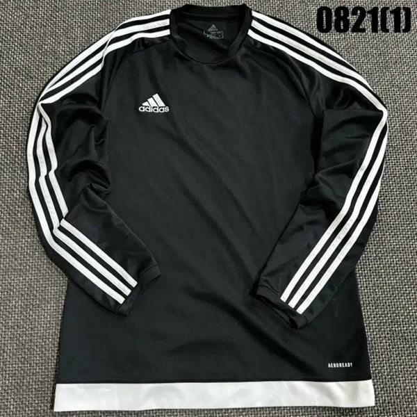 [BUNJANG] Adidas Training Long Sleeve T-Shirt Black / 아디다스 트레이닝 긴팔 티셔츠 블랙