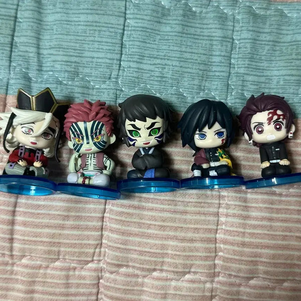 [BUNJANG] Demon Slayer Mugen Train Suwarasetei Gacha Figures Bundle Set / 귀멸의 칼날 무한성 스와라세타이 가챠 피규어 일괄