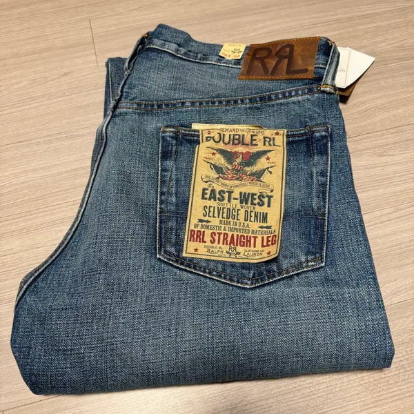[BUNJANG] RRL Hillsview Selvedge Straight Fit Jeans / RRL 스트레이트 핏 힐스뷰 셀비지 진