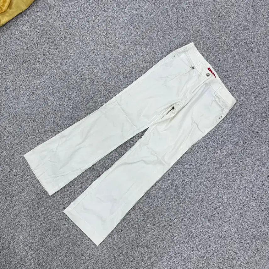 [BUNJANG] Elle Sport Women's White Pants / 70 엘르 스포츠 여성 화이트 팬츠 바지 0820J2