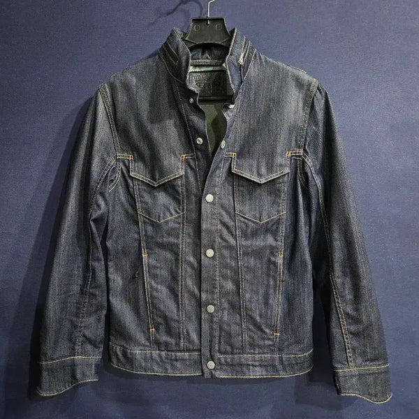 [BUNJANG] Levi's Indigo Slim Fit Trucker Denim Jacket Men's Size 95-100 / 리바이스 진청 남성 슬림핏 95~100 트레커 데님자켓