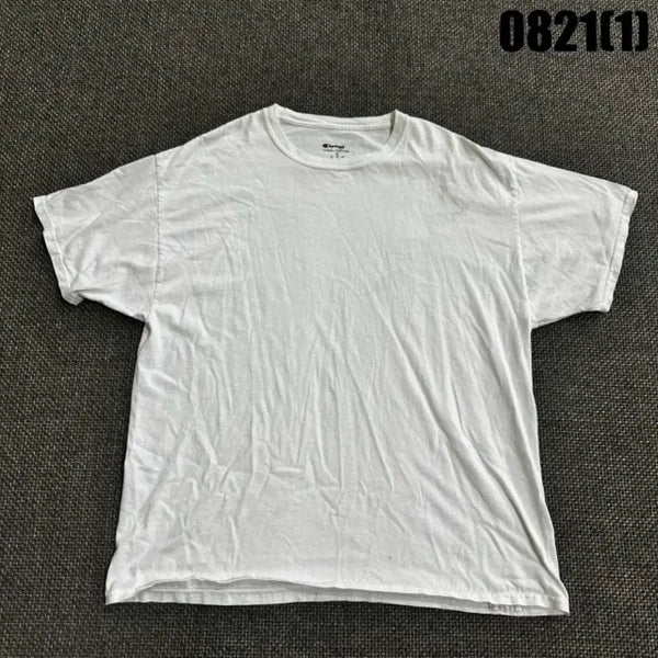 [BUNJANG] Champion White T-Shirt / 챔피온 반팔티 화이트