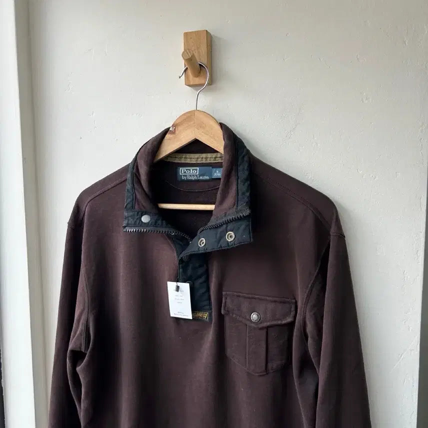 [BUNJANG] Polo Ralph Lauren Half-Zip Sweatshirt / 17806 - 폴로 랄프로렌 반집업 맨투맨