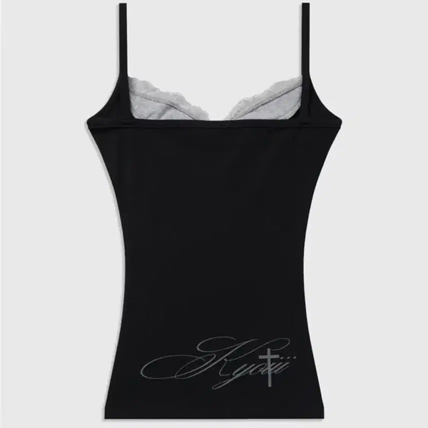 [BUNJANG] Kyoee Black Camisole / 쿄이 나시 블랙