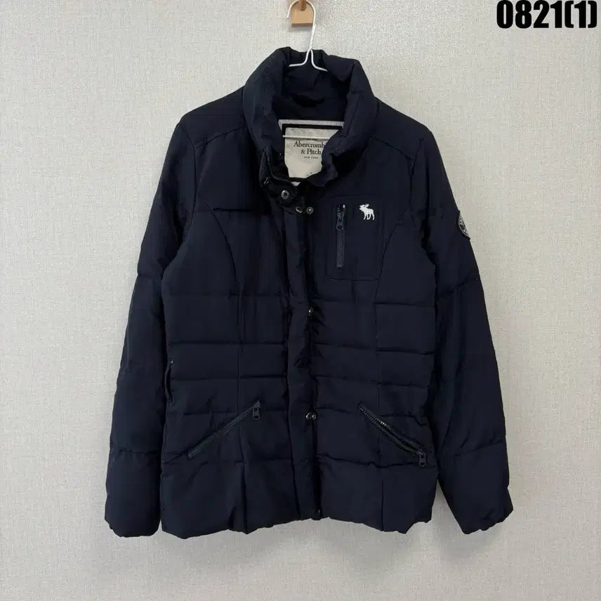 [BUNJANG] Abercrombie & Fitch Goose Down Padded Jacket Navy S / 아베크롬비앤피치 구스다운 패딩 네이비 s