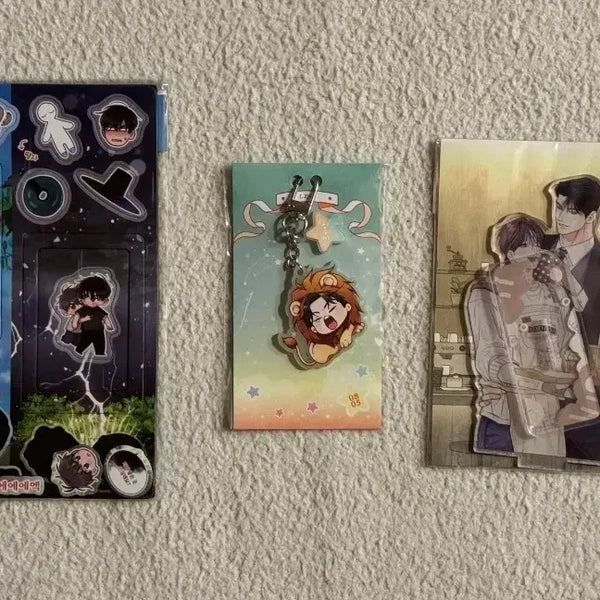 [BUNJANG] Ryuiam Constellation Keychain Bundle Set (Sealed) / 포카포함 풀구성 해빙곡선 류이안 별자리키링 외 일괄 원가 (일괄미개봉)