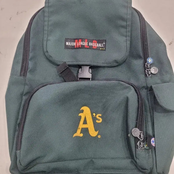 [BUNJANG] 1999 Oakland Athletics MLB Vintage Backpack / [초희귀/빈티지] 1999년산 MLB 오클랜드 애슬레틱스(A's) 정품 백팩