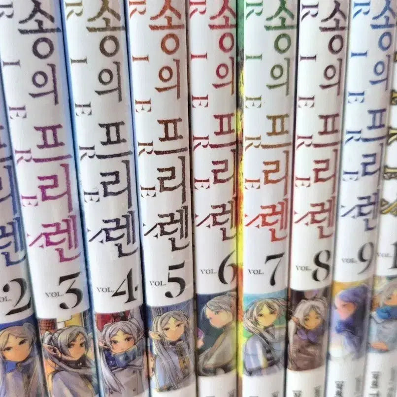 [BUNJANG] Frieren: Beyond Journey's End Manga Complete Box Set Volumes 1-12 / 장송의 프리렌 만화책 1~12권 일괄