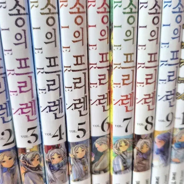 [BUNJANG] Frieren: Beyond Journey's End Manga Complete Box Set Volumes 1-12 / 장송의 프리렌 만화책 1~12권 일괄