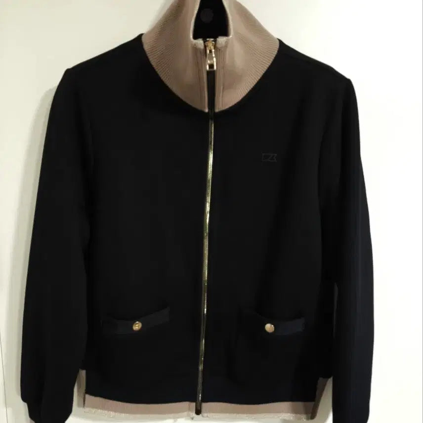 [BUNJANG] Cutter & Buck High-Neck Zip-Up Jersey Golf Wear / 105 커터앤벅 하이넥 집업 져지 골프복