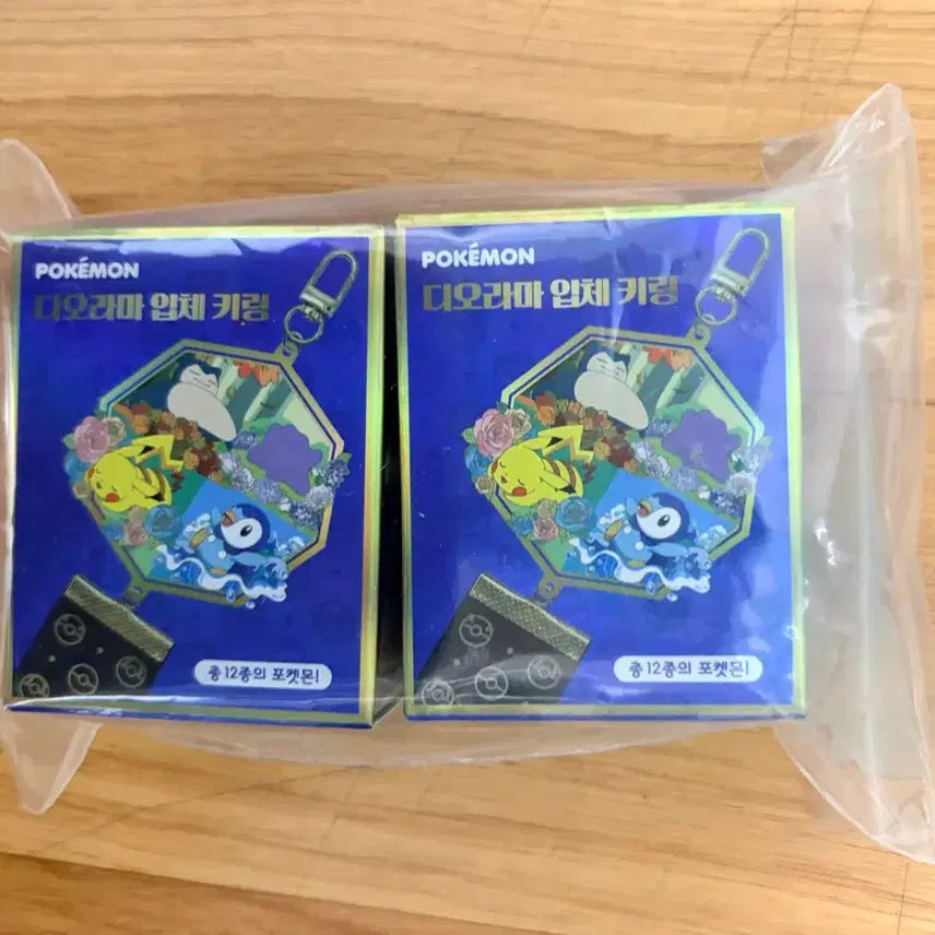 [BUNJANG] Pokemon Diorama 3D Keyring / 포켓몬 디오라마 입체 키링