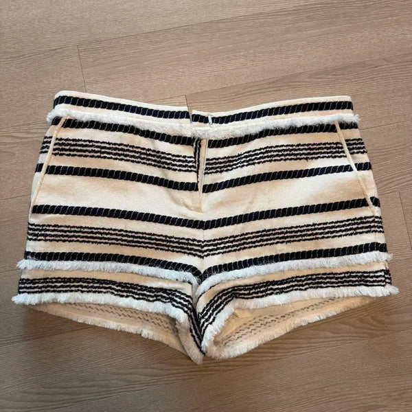 [BUNJANG] DEWL Striped Short Pants / 듀엘 스트라이프 숏팬츠
