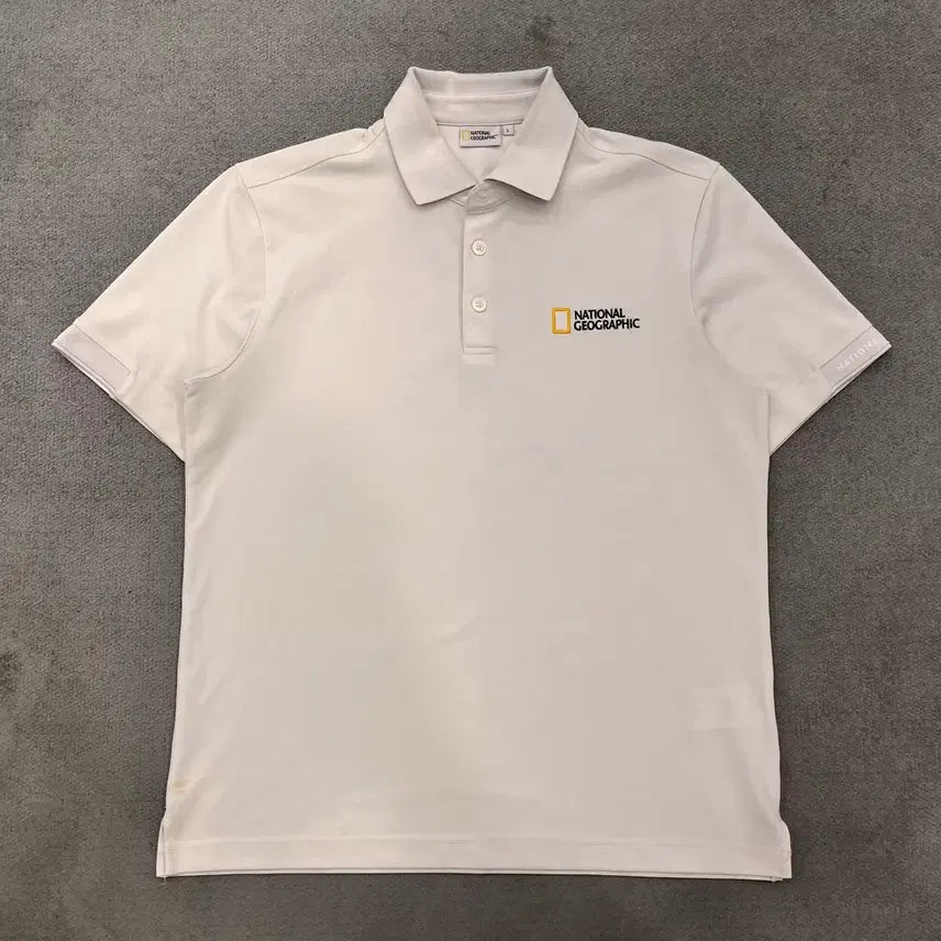 [BUNJANG] National Geographic Short Sleeve Polo Shirt / L 내셔널지오그래픽 반팔 카라티