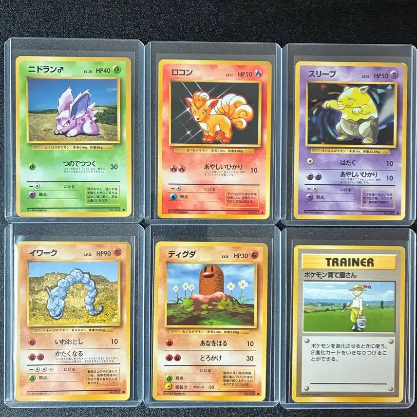 [BUNJANG] 1996 First Edition Japanese Pokemon Card Bundle Set / 1996 초기 구판 일판 포켓몬카드 일괄