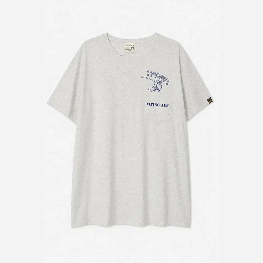 [BUNJANG] Alpha Industries Cotton Printing T-Shirt / ALPHA INDUSTRIES INC. 알파인더스트리 코튼 100% 프린팅 티셔츠 - Men (5724)
