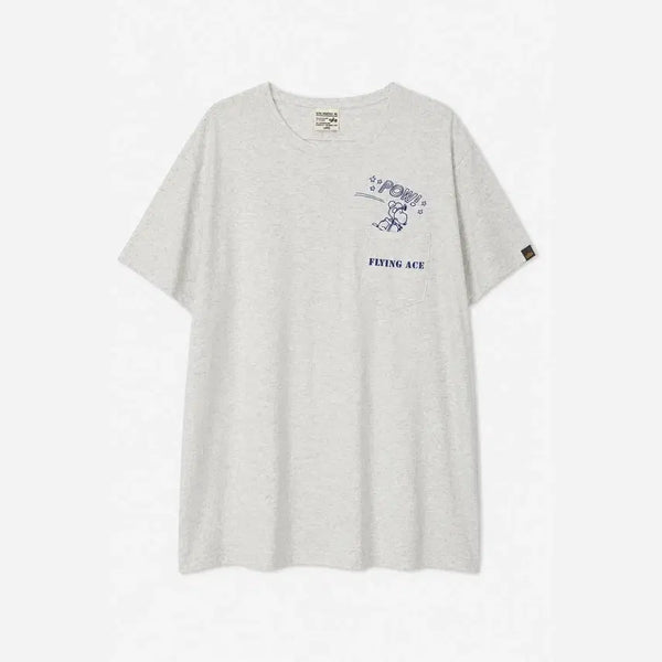 [BUNJANG] Alpha Industries Cotton Printing T-Shirt / ALPHA INDUSTRIES INC. 알파인더스트리 코튼 100% 프린팅 티셔츠 - Men (5724)