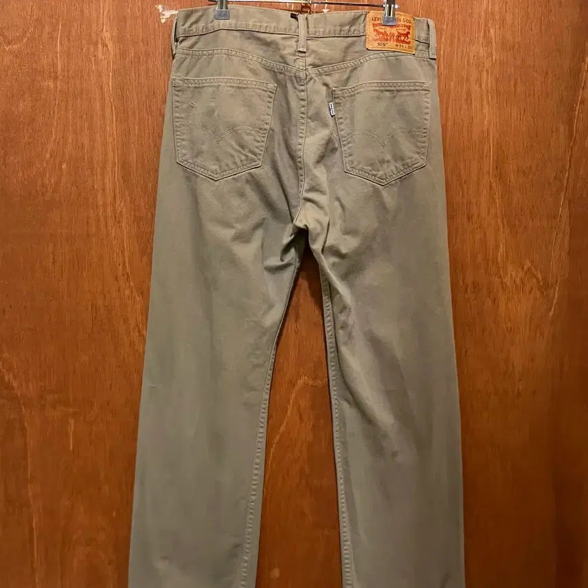 [BUNJANG] Levi's 505 Beige Pants (W34) / (34) Levi's 리바이스 505 팬츠 베이지