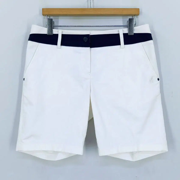 [BUNJANG] Beanpole Women's Summer Slightly Thin Spandex Shorts White 67 / 빈폴 여성 여름 스판끼 살짝얇은 반바지 화이트67 (HU46538)