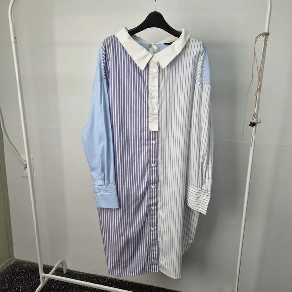 [BUNJANG] Second Floor Striped Maxi Dress / 세컨플로어 원피스 여성66 6h20