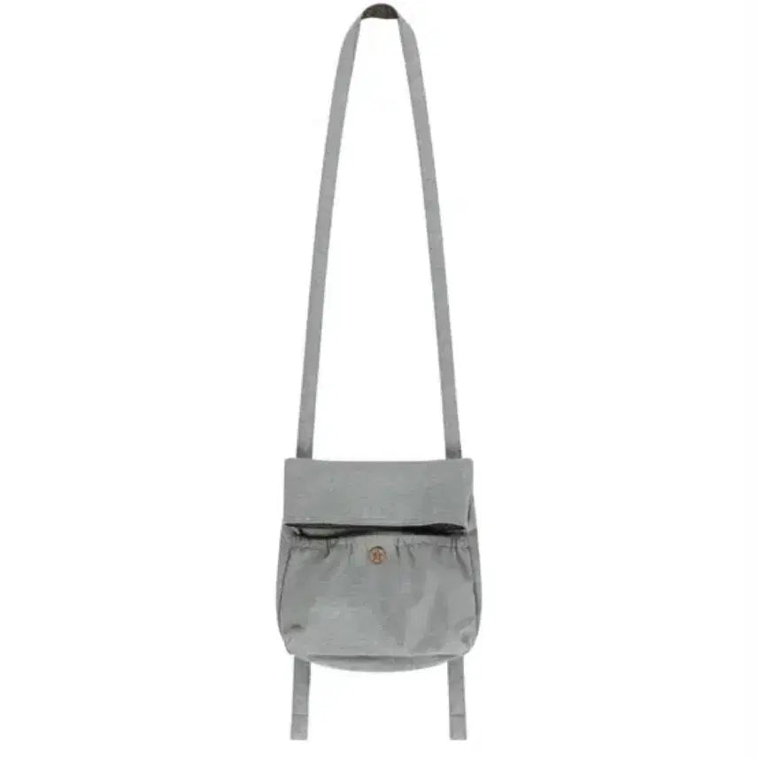 [BUNJANG] COYSEIO Folding Sweat Cross Bag - Mélange Grey / COYSEIO 코이세이오 폴딩 스웻 크로스백 멜란지그레이