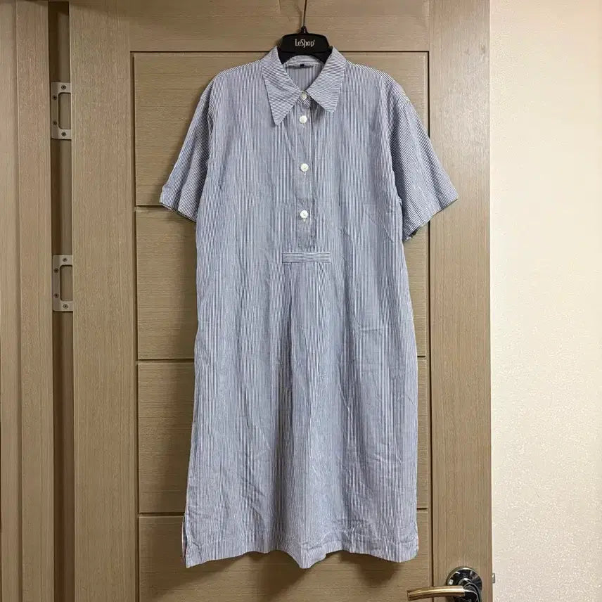 [BUNJANG] Thoro Fare Shirt Dress / (새상품) Thoro Fare 셔츠원피스(일본구매)