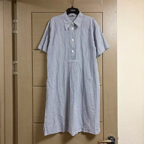 [BUNJANG] Thoro Fare Shirt Dress / (새상품) Thoro Fare 셔츠원피스(일본구매)