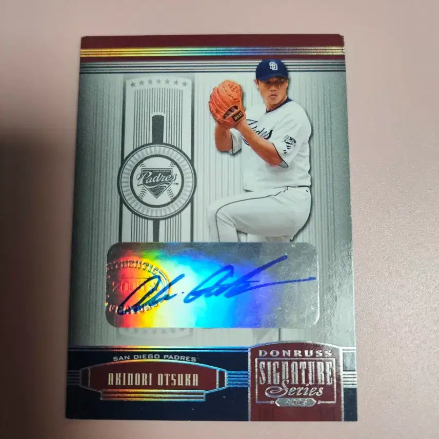 [BUNJANG] Akinori Otsuka 2005 Panini Autograph Card / 상태주의)일본 샌디에이고)오쓰카 아키노리 2005 파니니 오토 카드