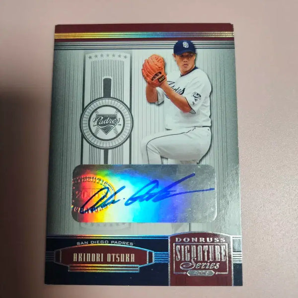 [BUNJANG] Akinori Otsuka 2005 Panini Autograph Card / 상태주의)일본 샌디에이고)오쓰카 아키노리 2005 파니니 오토 카드