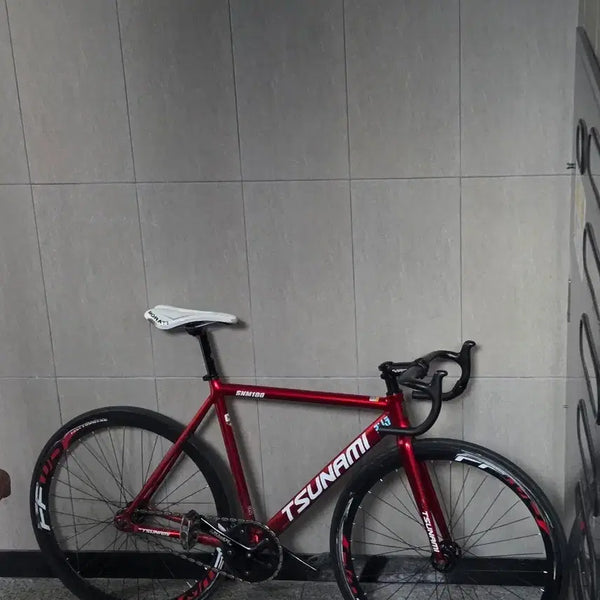 [BUNJANG] Tsunami Red Wine M Size Frame Bicycle / 쓰나미 레드와인 판/대