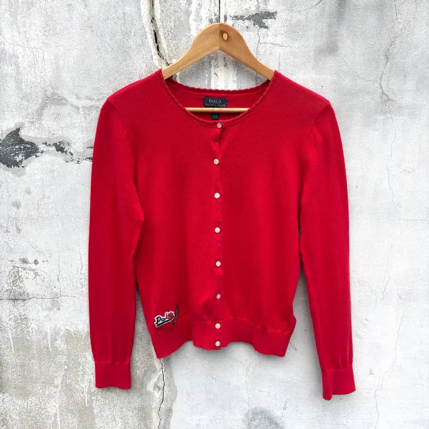 [BUNJANG] Polo Ralph Lauren Knit Cardigan Women's M / Polo 폴로 니트 가디건