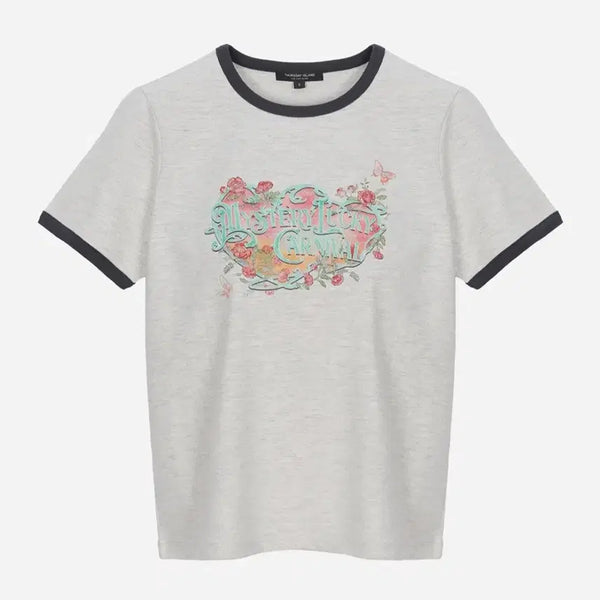 [BUNJANG] Thursday Island Ringer T-Shirt / 써즈데이아일랜드 링거 티셔츠