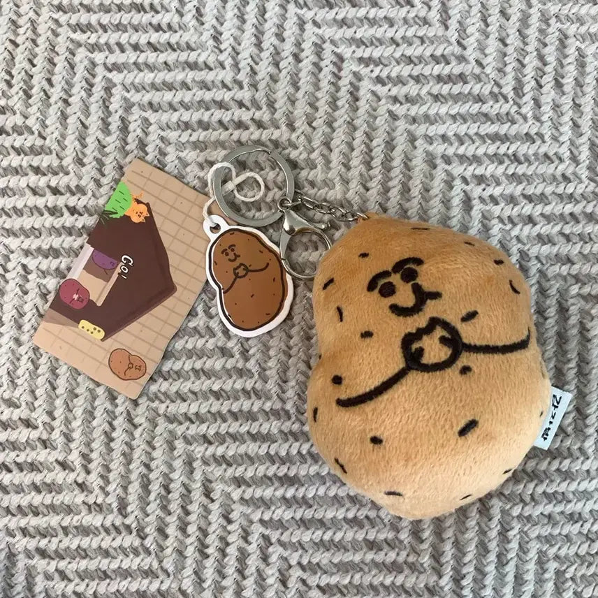 [BUNJANG] Potato Field Character Keychain / 감자밭 키링(새상품)