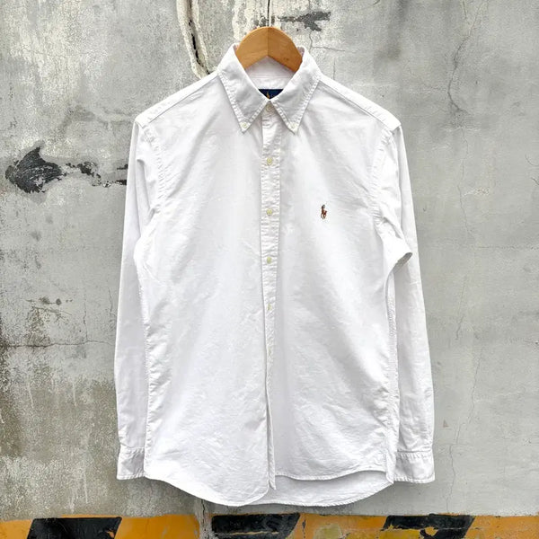 [BUNJANG] Polo Ralph Lauren White Button-Down Shirt / Polo 폴로 흰색 셔츠