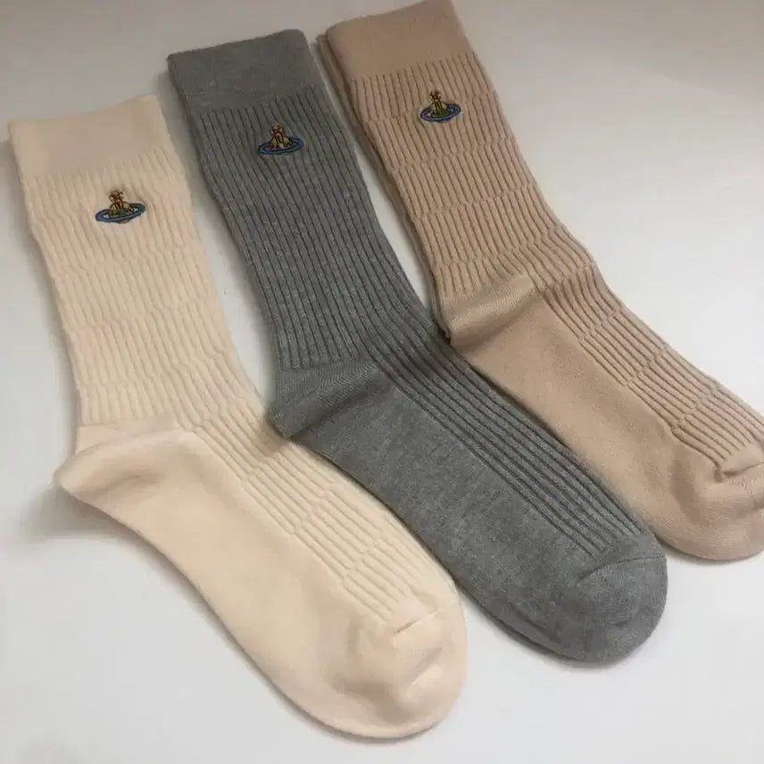 [BUNJANG] Vivienne Westwood 3-Pair Sock Set / 비비안웨스트우드 양말 3종 세트 무료배송