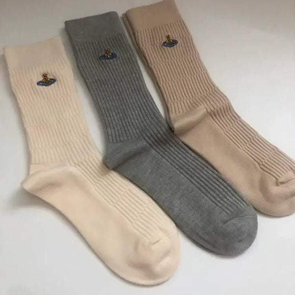 [BUNJANG] Vivienne Westwood 3-Pair Sock Set / 비비안웨스트우드 양말 3종 세트 무료배송
