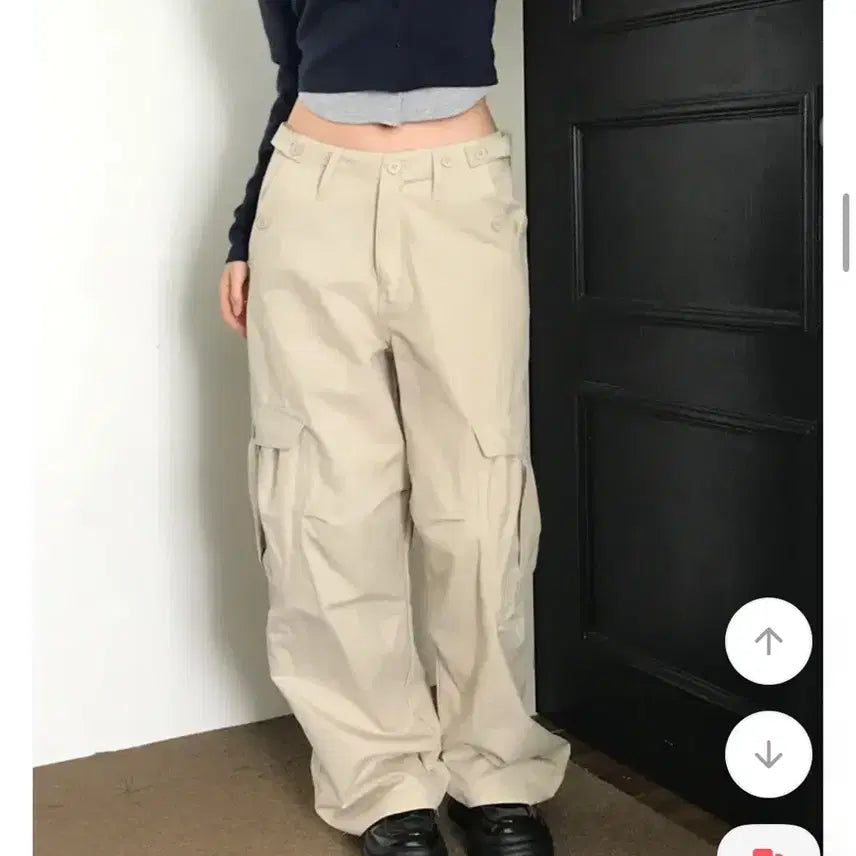 [BUNJANG] Colored Cargo Jogger Pants / 에이블리 유색 카고 와이드 팬츠 조거팬츠 판매. 교신